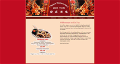 Desktop Screenshot of china-restaurant-xinyun.de